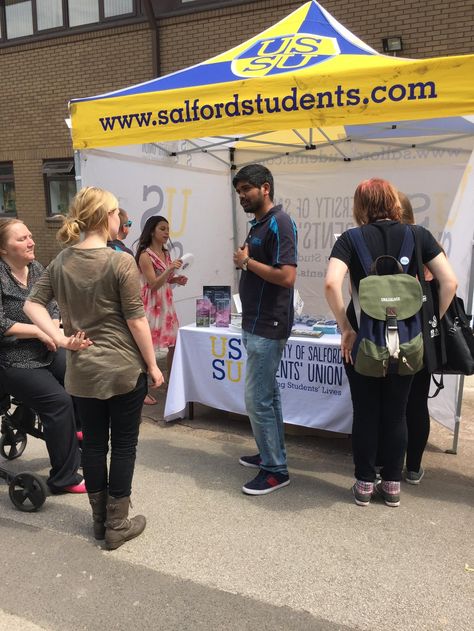 Salford University on Twitter: "Say hello to our SU friends @SalfordSU at #SalfordOpenDay http://t.co/zXIfEqFhQf" Salford University, Media Campaign, Salford, Social Media Campaign, Opening Day, Say Hello, University, Social Media, On Twitter