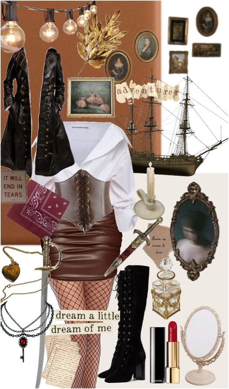 Poseidon Outfit, Outfit Boards, Pirate Outfit, Polyvore Image, Polyvore