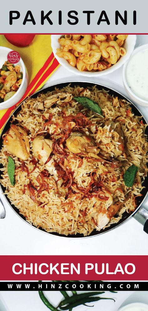 Chicken Pulao Recipe Pakistani Yakni Pulao Chicken Recipe, Chicken Pulao Recipe Pakistani, Pakistani Rice Recipes, Pakistani Chicken Recipes, Chicken Pulao Recipe, Chicken Pulao, Basmati Rice Recipes, Pakistan Food, Chicken Gravy Recipe