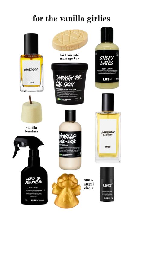 #vanilla #lush Women Hygiene, Lush Aesthetic, Face Masks Skincare, Masks Skincare, Seductive Perfume, Scent Combos, Safe Makeup, Become A Morning Person, Hannah Rose