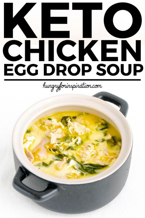 Chicken Egg Drop Soup, Soup Low Carb, Healthy Chicken Soup, Egg And Grapefruit Diet, Spinach Healthy, Soup Keto, Egg Diet Plan, Egg Drop Soup, Boiled Egg Diet Plan