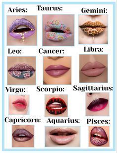 Hairstyles Zodiac Signs, Shimmery Makeup, Custom Lipstick, Pop Lipstick, Makeup Charts, Lip Shades, Zodiac Sign Fashion, Coral Lipstick, Berry Lipstick