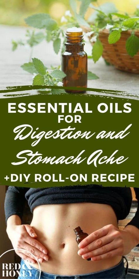 DIY Stomach Soother: Essential Oil Blend for Digestive Upset - Having an upset stomach is awful, and it can be hard to even know what brought it on: Lactose intolerant, gluten sensitivity, irritable bowel syndrome, FODMAPs, stomach flu, food poisoning, thyroid problems, certain foods or digestion. So try this homemade upset stomach remedy! #essentialoils #stomach Upset Stomach Remedy, Stomach Pain Relief, Stomach Ache Remedy, Stomach Remedies, Upset Tummy, Relieve Gas, Pain Relief Remedies, Stomach Cramps, Bloated Stomach