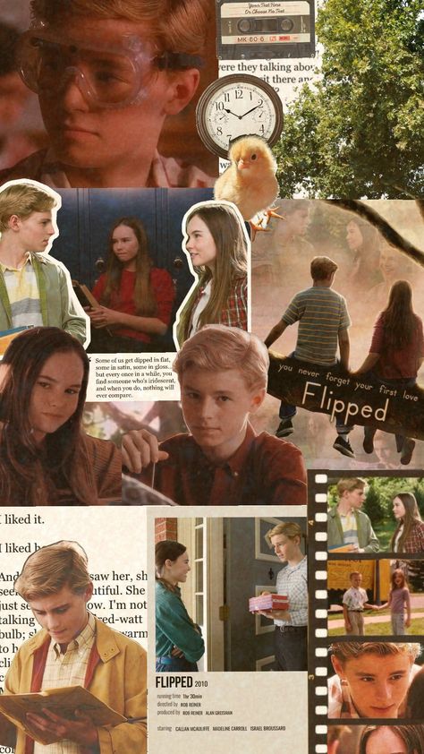 Flipped (I loved this movie sm ♡♡) Flipped Aesthetic Movie, Flipped Movie Wallpaper, Flipped Movie Aesthetic, Flipped Wallpaper, Flipped Movie, Surviving Summer, Disney Princess Aurora, Movie Aesthetic, Dead Poets Society