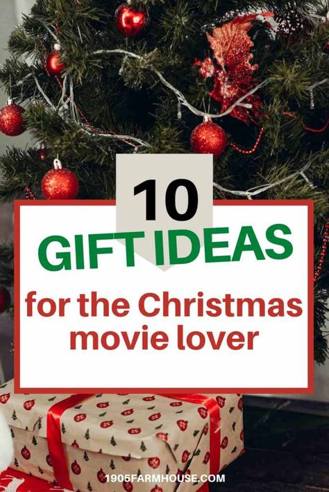 Do you love Christmas movies? All these items would make great gifts or to show everyone your Christmas movie love Christmas Movie Gift Ideas, 1905 Farmhouse, Love Gift Ideas, Watching Christmas Movies, Movie Night Invitations, Christmas Presents For Friends, Xmas Movies, Movie Lover Gift, Chirstmas Gift