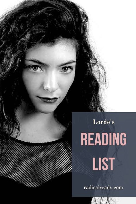 Lorde's Reading List Celebrities Reading, Different Types Of Books, Arthur Rimbaud, Joan Didion, Must Read Novels, Celebrity Books, Kurt Vonnegut, Sylvia Plath, Book Community