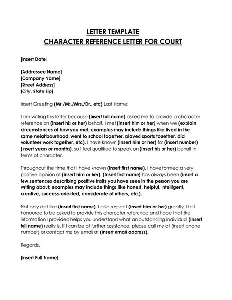 Character Reference Letter for Court (14 Effective Samples) Letter Of Character For Court, Character Letter To Judge For Sentencing, Character Reference For Court, Character Reference Letter For Court, Character Witness Letter, Sample Character Reference Letter, Character Reference Letter Template, Letter To Judge, Lydia Ko