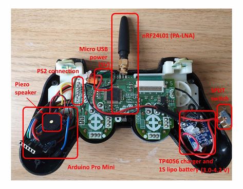 Big Arm Workout, Ps4 Remote, Arduino Bluetooth, Rc Controller, Radio Control Diy, Radio Control Planes, Computer Projects, Technology Diy, Playstation Controller