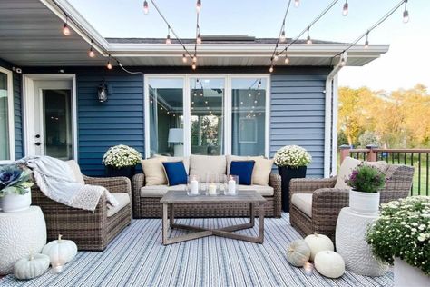 Better Homes & Gardens 6" Teramo … curated on LTK Square Deck Furniture Layout, Small Deck Furniture Layout, Outdoor Patio Furniture Ideas, Deck Furniture Layout, Fall Patio, Patio Furniture Makeover, Patio Layout, Patio Inspiration, Outdoor Living Decor