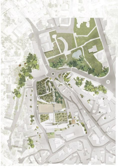 Site Plan Rendering, Masterplan Architecture, Site Plan Design, Architecture Site Plan, Landscape Architecture Graphics, Landscape Architecture Plan, Landscape Design Drawings, Urban Design Graphics, Urban Design Plan