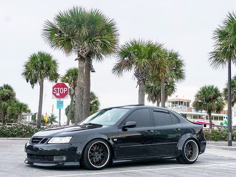 Saab 9-3 Aero with Clinched NewSchool Universal Fender Flares  Owne Saab 9 3 Aero Tuning, Saab 9 3 Aero, Saab 900, Bugatti Cars, Saab 9 3, Fancy Cars, Modified Cars, Fender Flares, Car Tuning