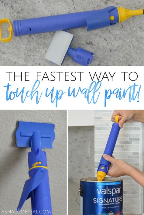 The Fastest Way to Touch Up Wall Paint! Touching Up Paint On Walls, Touch Up Paint On Walls Tips, How To Touch Up Paint On Walls, Amazon Tools, Airbnb Ideas, Painting Walls, Matte Paint, Cleaning Business, Shades Of Teal