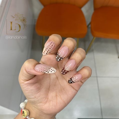 French tips
French nails 
Nail art 
Nail design 
Nails French Manicure With Dots, Patterned French Tip Nails, Dotted French Tip Nails, French Tip With Polka Dots, French Tip Nails With Dots, Funky French Tips, French Tip With Dots, Dot French Tip Nails, Polka Dot French Tip