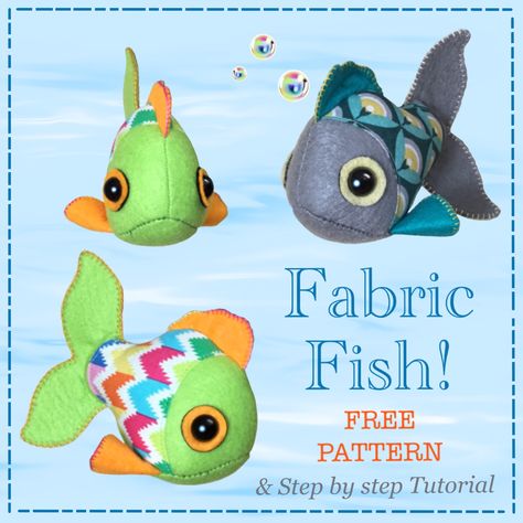 Fish Plush Sewing Pattern, Starfish Sewing Pattern, Fish Plushie Pattern, Stuffed Fish Sewing Pattern Free, Fish Stuffed Animal Pattern, Fish Sewing Pattern Free, Felt Fish Pattern Free Templates, Fabric Fish Pattern Free, Fish Plush Pattern