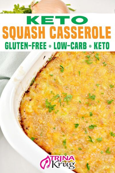 Keto Squash Casserole, Keto Squash, Pork Rind, Squash Casserole Recipes, Low Carb Easy, Keto Recipes Ketogenic, Low Carb Casseroles, Squash Casserole, Keto Side Dishes