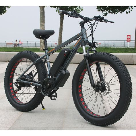 High Quality Men Electric Bike 48V 750W Ebike 26 Inch Fat Tire Electric Bicycle Mountain Bike Bicycle Mountain, Bicycle Mountain Bike, Extreme Sport, Fat Tire, Extreme Sports, Electric Bicycle, Electric Bike, Mountain Bike, Mountain Biking