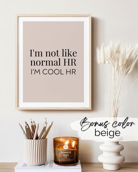 HR Department Humor HR Office Decor for Women Funny Office Hr - Etsy Canada Funny Hr Quotes, Hr Office Decor Ideas, Hr Office Decor, Human Resources Quotes, Hr Quotes, Hr Office, Manager Office, Hr Department, Office Decor For Women