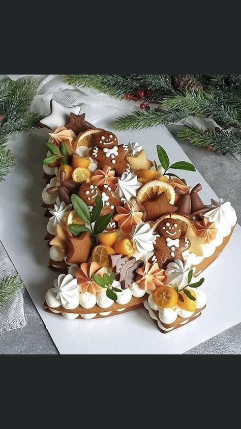 Winter Torte, Sweet Magic, Cake Mini, Number Cake, Christmas Tree Cake, Tree Cakes, Number Cakes, Xmas Food, Christmas Cakes