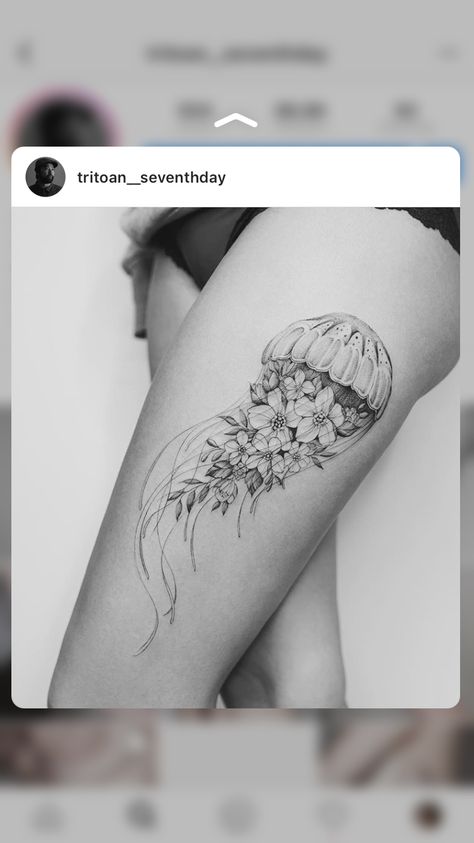 Alabama Tattoos, Coral Tattoo, Jellyfish Tattoo, Forearm Tattoo Women, Medusa Tattoo, Cute Tiny Tattoos, Hummingbird Tattoo, Thigh Tattoos Women, Jewelry Tattoo