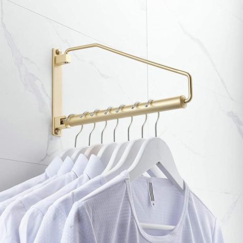 Folding Clothes Rack, Wall Mounted Clothes Drying Rack, Wall Mounted Drying Rack, Clothes Hanger Rack, Laundry Hanger, Rack Clothes, Laundry Rack, Laundry Room Closet, Folding Walls