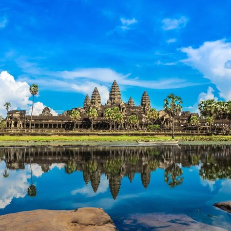 Standing as the largest religious monument in the world, Angkor Wat is a breathtaking symbol of Cambodia's rich history and architectural brilliance. From its intricate carvings to the serene sunrise that bathes its towers, this iconic site leaves every traveler in awe. 🏛️🌅 Here are three incredible facts about Angkor Wat: 🏰 Largest Religious Monument: Angkor Wat covers a massive area of over 162 hectares, making it the largest temple complex in the world. 🛕 Originally Hindu: Built in the ... Angkor Wat Cambodia, Angkor Wat, Angkor, Cambodia, Monument, Temple, Thailand, Tower, Built In