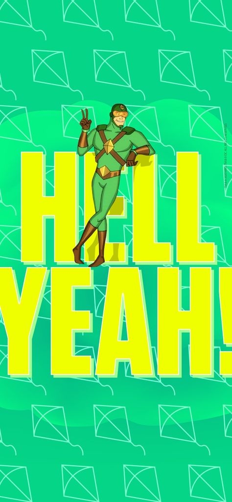 Kite Man, Hell yeah! Wallpaper Kite Man Dc, Kite Man, Golden Glider, Harley Quinn Wallpaper, Mac Background, Batman Rogues, Dc Costumes, Charles Brown, Gotham Villains