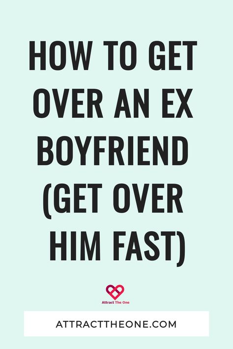 How to Get Over An Ex Boyfriend (Get Over Him FAST) How To Get Over Your Ex Boyfriend, How To Get Over Him, Get Over Him, Be Happy Again, Chasing Life, Get Over Your Ex, Breakup Advice, Better Relationship, Getting Over Him