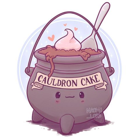 Naomi Lord, Stickers Harry Potter, Cauldron Cake, Mug Cakes, Cute Harry Potter, Harry Potter Food, Festa Harry Potter, Images Harry Potter, Harry Potter Artwork