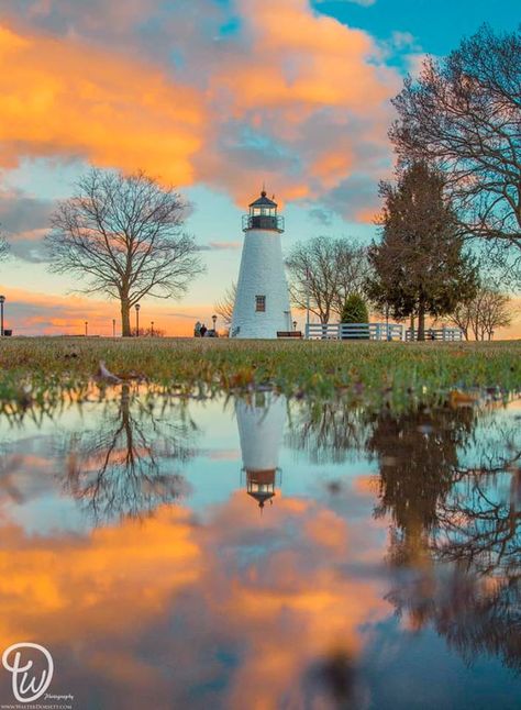 Antler Art Drawing, Havre De Grace Maryland, Watercolor Art Landscape, Beacon Of Light, Eastern Shore, Photo Location, Mexico Travel, Great Places, Maryland