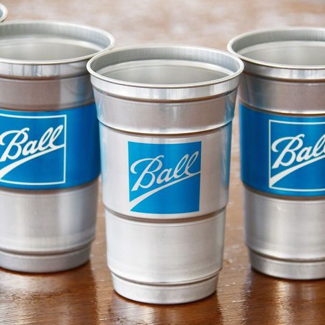 image Beer Pong Cups, Pepsi Center, Pong Game, Red Solo Cup, Nfl Stadiums, Solo Cup, Aluminum Cans, Metal Cups, Reusable Cups