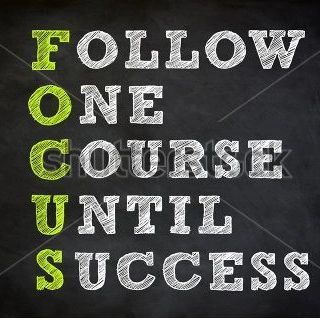 Stay focused: Follow One Course Until Success. Consistency is key to achieving your goals. #Focus #SuccessMindset #GoalSetting #Motivation #Productivity" Acronym Words, Winning Mindset, Life Choices Quotes, Amazing Facts For Students, Powerful Inspirational Quotes, Consistency Is Key, General Knowledge Facts, Inspirational Quotes Pictures, Very Inspirational Quotes