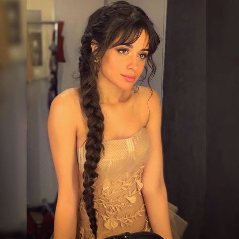 best of camila on Twitter: "… " Camila Cabello Hair, French Braid Ponytail, Cabello Hair, Tadashi Shoji, French Braid, Curly Hairstyles, Undercut, Hairstyles With Bangs, Cut And Style