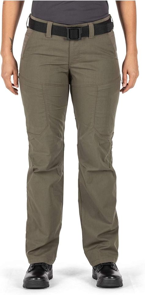 Amazon.com: 5.11 Women's Taclite Pro Tactical 7 Pocket Cargo Pant, Teflon Treated, Rip and Water Resistant, 14L, Style 64446 Ranger Green : Clothing, Shoes & Jewelry Cargo Work Pants, Green Clothing, Cargo Pant, Work Pants, Shoes Jewelry, Stretch Fabric, Water Resistant, Pants, Fabric