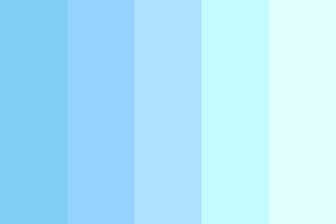 Frost Color Palette, Email Examples, Color Palette Challenge, Color Pallete, Color Schemes Colour Palettes, Palette Art, Paint Color Palettes, Baby Blue Colour, Color Palette Design