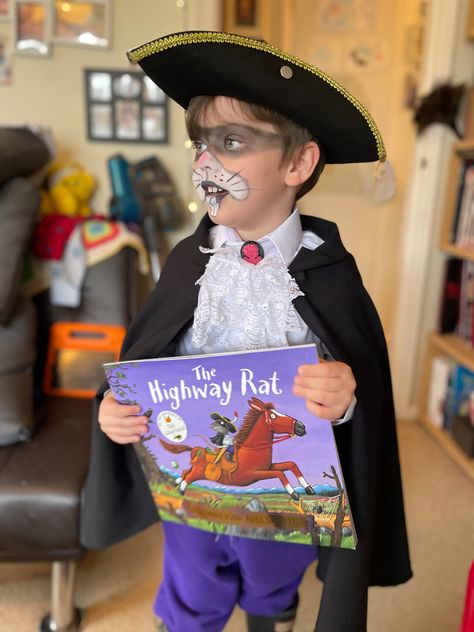 Facepaint Highway Rat Julia Donaldson costume world book day Highway Rat Costume Diy, Highway Rat Costume, Highway Rat, Julia Donaldson Books, Book Parade, 1st Grade Books, Rat Costume, Art Costumes, School Library Decor