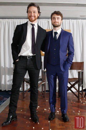 James-McAvoy-Daniel-Radcliffe-2015-Jameson-Awards-Tom-Lorenzo-Site-TLO-1 (1) 2015 Style, Grosvenor House, Scottish Actors, New York Studio, Short People, Mens Haircuts Fade, James Mcavoy, Style Watch, Daniel Radcliffe