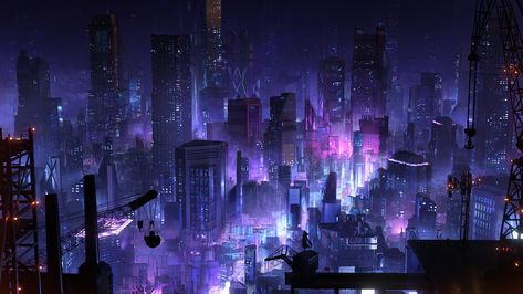 ArtStation - Cyberpunk City, STUBFISH Cyberpunk Banner, Cyberpunk Landscape, Cyberpunk Background, Futuristic Wallpaper, Notion Board, Dc Banner, Oc Story, Futuristic Building, Future Office