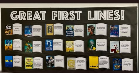 Class Library Bulletin Board, Library Board Ideas, Library Board Decoration Ideas, August Library Bulletin Board Ideas, Primary School Library Displays, Back To School Book Display, September Library Bulletin Board Ideas, Book Related Bulletin Boards, College Library Displays