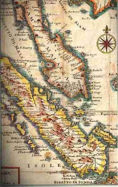 Old Paintings and Maps of Malacca Bangka Belitung Aesthetic, Map Of Malaysia, Gis Maps, Malay Culture, Malay Archipelago, Malacca Malaysia, Sea Map, Thailand Map, Fantasy Map Making