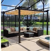 Pergola With Shade, Patio On A Budget, Pergola With Canopy, Deck Gazebo, Deck Shade, Trail Ideas, Retractable Pergola Canopy, Pergola Shade Cover, Pergola Outdoor