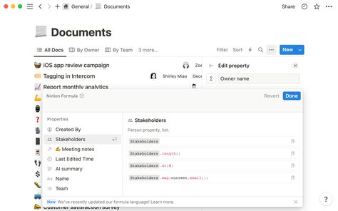 Formulas 2.0: How to use Notion’s new and improved formulas with your existing setups Customer Survey, New Ios, Meeting Notes, App Reviews, New And Improved, Syntax, Change Text, Document Sharing, Fix You