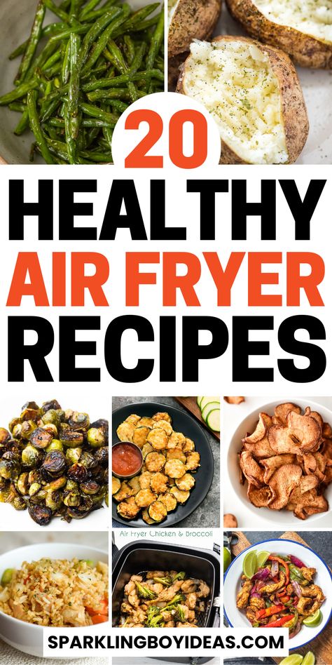 Discover a world of easy healthy air fryer recipes! From crispy air fried veggies to low-calorie air fryer meals and easy air fryer chicken recipes, we've got you covered. Enjoy guilt-free indulgence with these gluten-free air fryer recipes, perfect for meal prep and family dinners. From keto air fryer recipes to crispy air-fried salmon and air fryer snacks. Try our easy air fryer desserts and appetizers for a tasty treat. Explore a healthier way to cook with these air fryer breakfast ideas. Air Fryer Healthy Recipes, Healthy Air Fryer Recipes, Healthy Air Fryer, Healthy Wealthy, Air Fryer Oven Recipes, Air Fry Recipes, Best Air Fryers, Air Fryer Dinner Recipes, Air Fryer Healthy