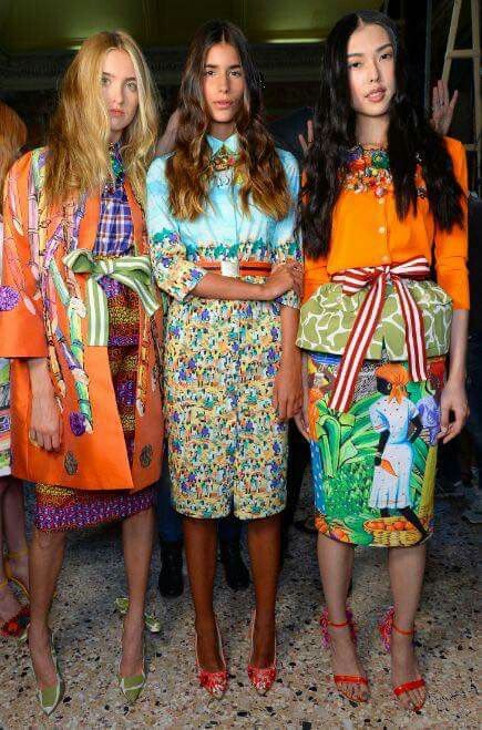 Models Backstage, Colorful Outfits, Three Women, Stella Jean, Kitenge, Fashion Weeks, 2019 Fashion, Fashion Mode, Mode Inspiration