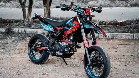 Yamaha Wr155 Supermoto, Wr 155 Supermoto, Yamaha Supermoto, Wr 155, Yamaha Wr, Motorcross Bike, Motorcycle Luggage, Image Swag, Dream Bike