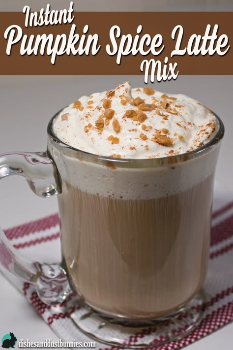 Cappuccino Mix Recipe, Jar Mixes, Cappuccino Recipe, Powder Coffee Creamer, Instant Espresso, Diy Pumpkin Spice, Pumpkin Spiced Latte Recipe, Dust Bunnies, Pumpkin Chai