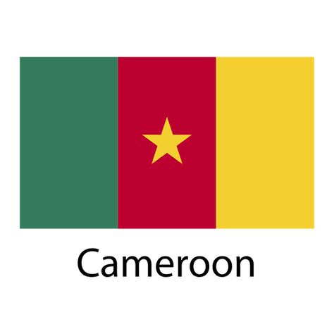 Cameroon Flag, Map Signs, Central Africa, Mo Design, Flag Png, Electronic Media, Shirt Maker, Educational Projects, Layout Template