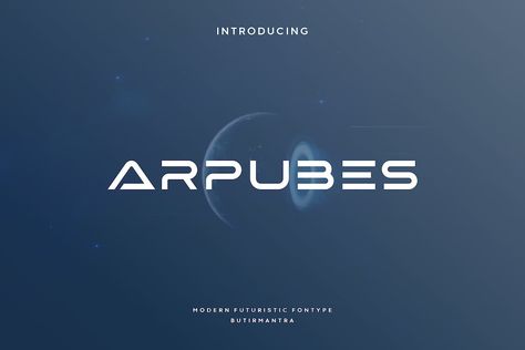 Arpubes is a modern, elegant and futuristic look font. This font would be ideal for writing web designs, titles, business cards, or just about anything else that requires a unique touch. The futuristic feel is displayed more prominently so that it will look very suitable for electronic, robotic, electrical products and many products related to […] The post Arpubes Font appeared first on FreeFontDL. Electronic Font, Font Love, Electrical Products, Commercial Fonts, Creative Fonts, Web Designs, Font Names, Font Generator, Font Design