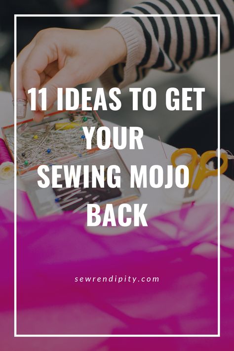 Via Sewrendipity.com On sewing and motivation | 11 ideas for when you loose your sewing mojo Sewing Motivation, Sewing Humor, Creativity Ideas, Social Media Marketing Plan, Sew Quilt, Creative Sewing, Lack Of Motivation, Good Motivation, You Loose