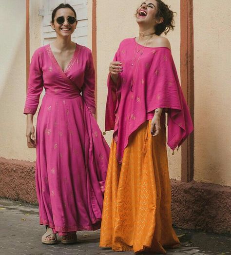 Global desi Ethenic Wear, Smart Casuals, Ethnic Wears, Global Desi, Fusion Wear, Fashion Blouses, Woman Outfit, Peplum Tops, Kurta Dress