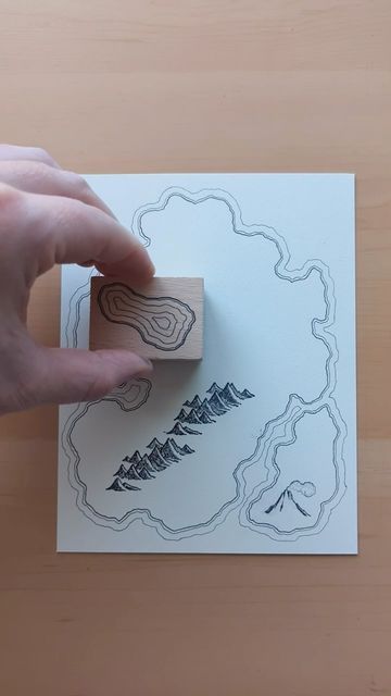 Isaac Dushku on Instagram: "Anyone can make a map with these  Ive been working on these for some time now and it’s finally ready to share with the world. Do you love maps? Do you struggle with drawing them? Then this stamp kit is for you. Make a cool map in seconds!  What do you guys think?" Make A Map, Some Times, To Share, Stamp, Map, Canning, The World, Drawings, Instagram